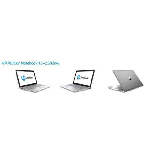 Laptop HP Pavilion 15-cc502nw 15.6" FHD/Intel Core i5-7200U/8GB/1TB/GEFORCE GT940MX/Win10   2CU27EA