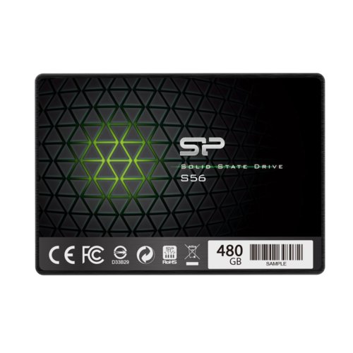 Dysk SSD Silicon Power S56 480GB 2.5" (560/530) SATA3 7mm 3D TLC