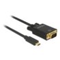 Delock Kabel USB-C -> VGA M/M 2m (tryb alternatywny DP)