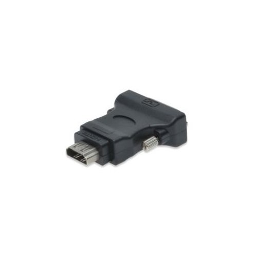 ASSMANN Adapter DVI-D SingleLink Typ DVI-D (18+1)/HDMI A M/M czarny
