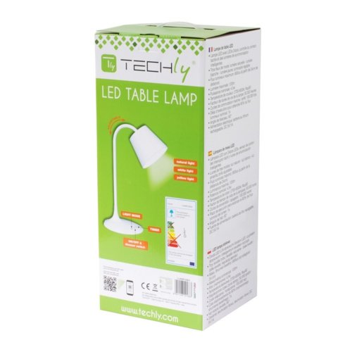 Lampka biurkowa LED Techly I-LAMP-DSK4, 24 diody, bezprzewodowa