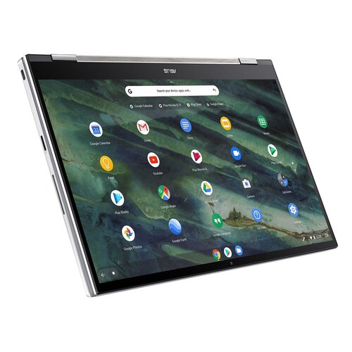 Laptop ASUS Chromebook C436 | Core™ i3-10110U | 256 GB | 8 GB ChromeOS srebrny