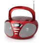 Radioodtwarzacz przenośny Audiosonic CD-1568 czerwony