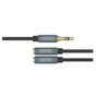 Kabel miniJack 3,5mm (M) - 2x 3,5mm ( F)