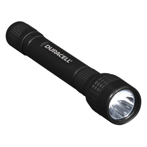 Duracell Latarka LED VOYAGER EASY-1, gumowy grip + 2x AA