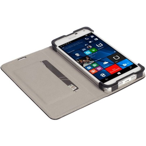 Krusell Etui Microsoft NK Lumia 650 MALMO FolioCase Czarne