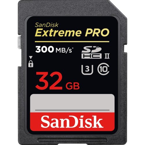 Karta pamięci SDHC SanDisk Extreme PRO 32GB 300/260 MB/s UHS-II