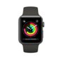 Apple Watch Series 3 MR352MP/A GPS, 38mm Space Grey Aluminium Case with Grey Sport Band