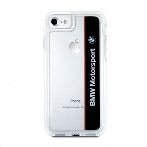 BMW Etui hardcase BMHCP7SPVNA iPhone 7 transparent niebieski SHOCKPROOF