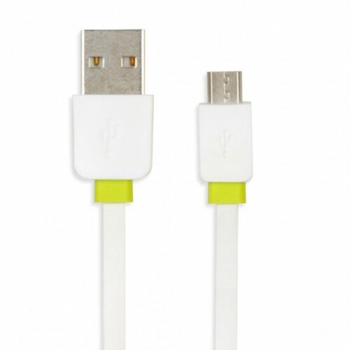 Kabel I-Box ( USB 2.0 typ A - microUSB typ B M-M 1m biały )