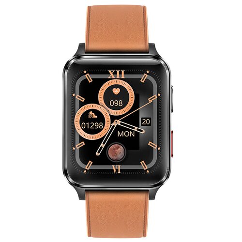 Smartwatch Kumi KU5 PRO brązowy