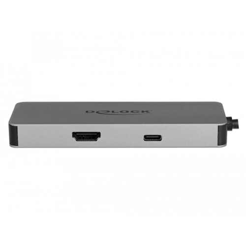 Replikator portów Delock USB typu C (HDMI, USB 3.0, 2x USB 2.0, PD 2.0, czytnik SD, USB typu C)