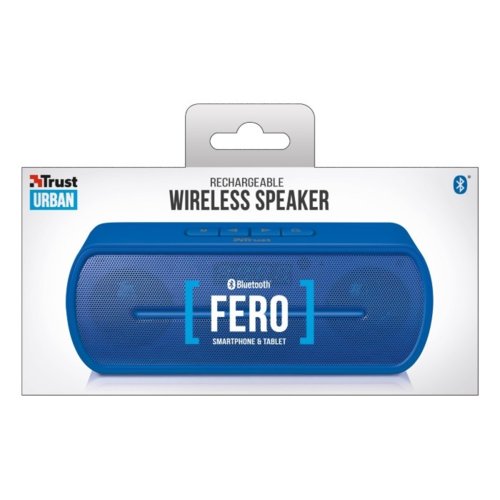 Trust Fero Wireless Bluetooth Speaker - blue