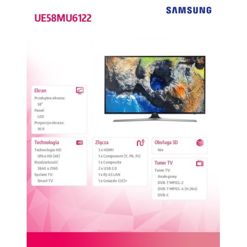 Samsung UE58MU6122