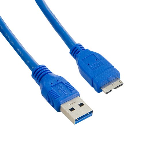 4World Kabel USB 3.0 AM- Micro BM 0.5m|blue