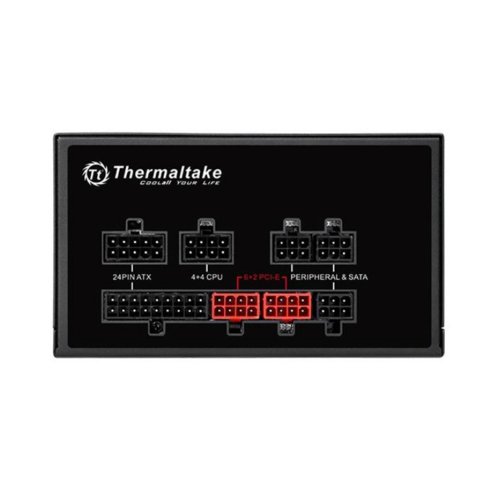 Thermaltake Smart Pro RGB 650W Modular (80+ Bronze, 4xPEG, 140mm, Single Rail)