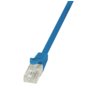 Patchcord LogiLink CP2016U CAT.6 U/UTP 0,25m, niebieski