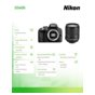 Cyfrowa lustrzanka Nikon D3400 (DX 18-105 VR)