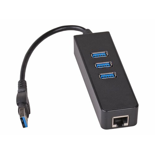 Hub USB Akyga AK-AD AK-AD-32 ( 3x USB 3.0 ; czarny )
