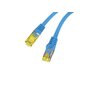 Patch cord Lanberg PCF6A-10CU-0025-B S/FTP