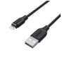 AUKEY CB-AL1 Black nylonowy szybki kabel Quick Charge Lightning-USB | 1.2m | certyfikat MFi Apple