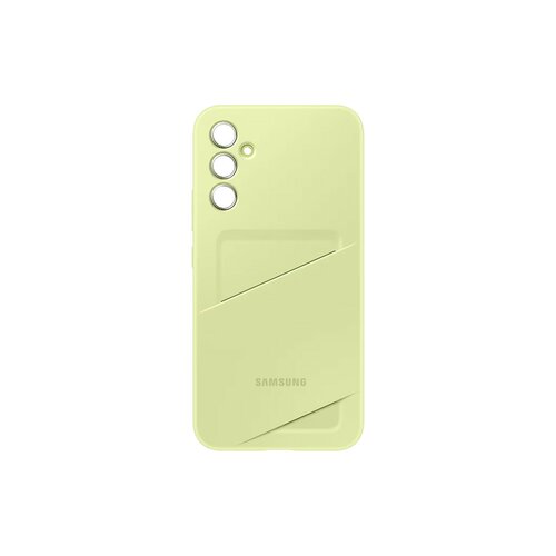 Etui Samsung Card Slot Case do Galaxy A34 5G limonkowy