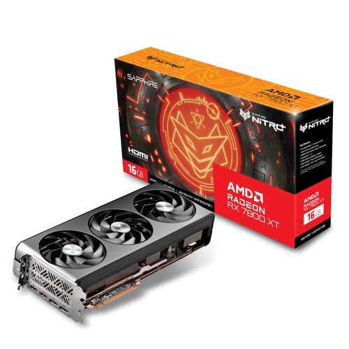 Karta graficzna Sapphire Nitro+ AMD Radeon RX 7800 XT 16GB