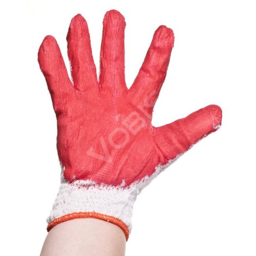 Rękawiczki   ogrodowe (uniwersalny biało-czerwone)