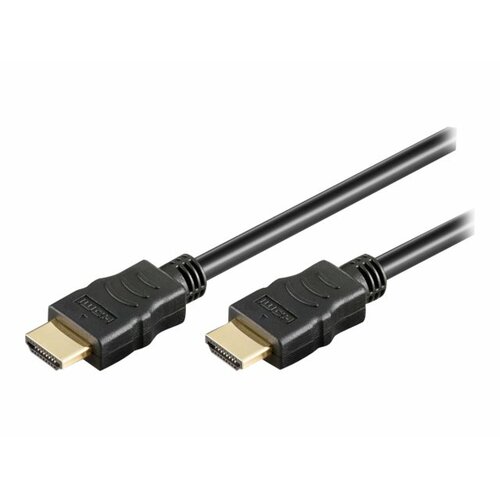 Kabel HDMI Techly HDMI-HDMI M/M 1,4 Ethernet 3D 4K, ekranowany, 2m, czarny