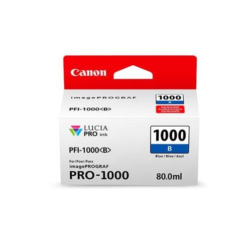 Canon PFI-1000 BLUE NON-BLISTER 0555C001