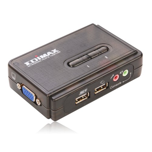 Edimax Technology EK-UAK2 KVM Switch 2x KVM 1920x1440 USB