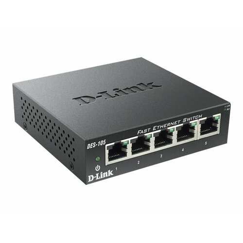 Switch D-Link DES-105/E 10 Gbps