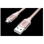 Unitek Kabel PREMIUM USB-microUSB; ROSE GOLD; Y-C4025ARG