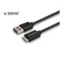 Kabel USB 3.0 A (M)-USB Micro 3.0 Typ B (M)SAVIO CL-102 