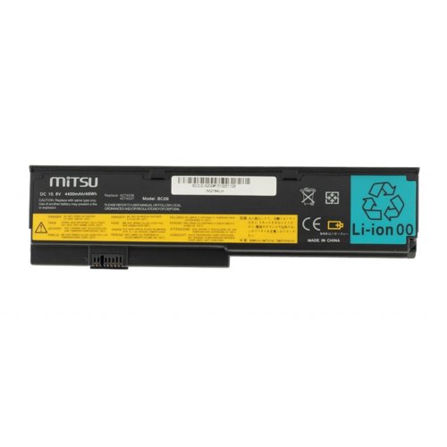 Bateria Mitsu do Lenovo X200 4400 mAh (48 Wh) 10.8 - 11.1 Volt