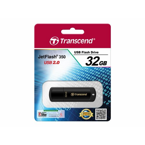 Transcend JETFLASH 350 32GB USB2.0 BLACK