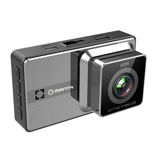 Wideorejestrator Manta DVR502F Full HD DUAL z kamerą wsteczną