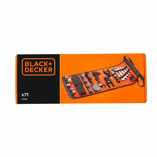 Zestaw narzędzi do samochodu Black&Decker A7144 71 szt.