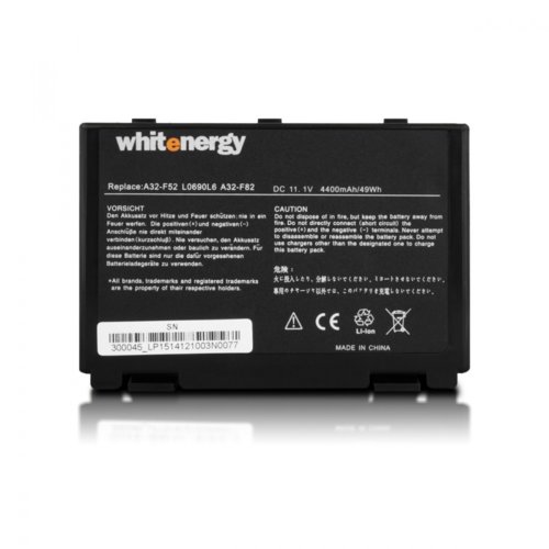 Bateria Whitenergy Asus K50ij 11,1V 4400mAh