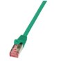 Patchcord LogiLink CQ2055S CAT.6 S/FTP 2m, zielony