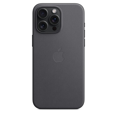 Etui Apple FineWoven na iPhone 15 Pro Max MagSafe czarne