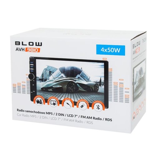 BLOW RADIO AVH-9810 2DIN 7''