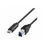 Kabel LogiLink CU0162 USB-C USB-B 1 m Czarny
