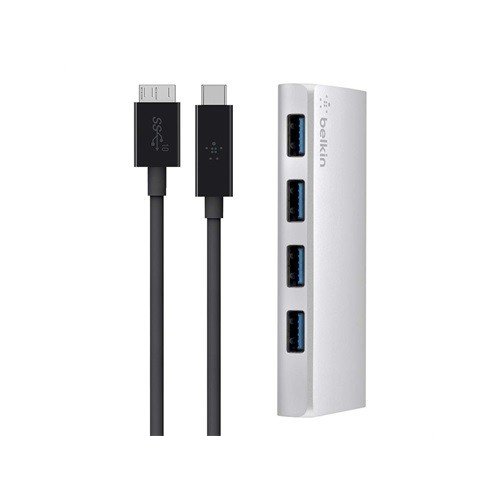 Belkin USB 3.0 4 Port Hub + USB-C Cable