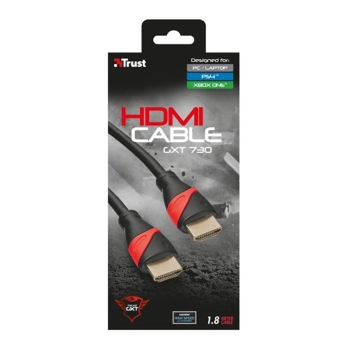 Trust GXT 730 HDMI Cable for PlayStation 4 & Xbox One