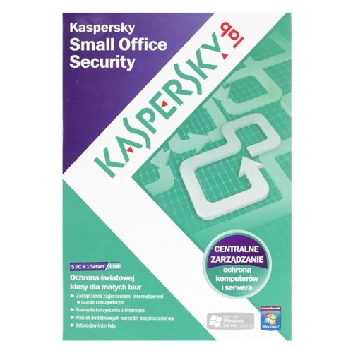Program antywirusowy Kaspersky Small Office Sec 2 5WS+1SVR