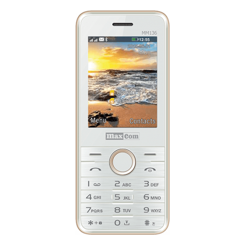 Smartfon Maxcom Calssic MM136 Biało-szampański