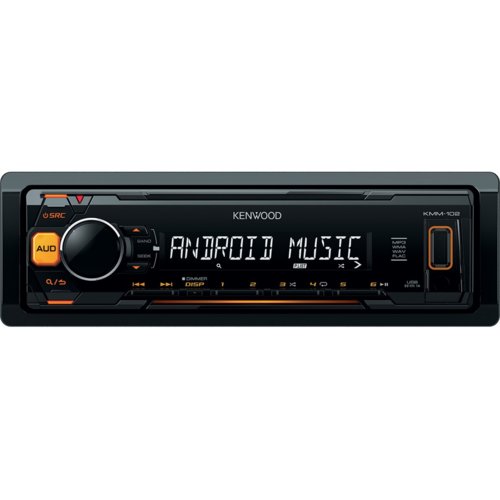 Kenwood Radio samochodowe KMM-104 AY pomarańczowy