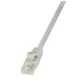 Patchcord LogiLink CP1012U CAT5e U/UTP 0,25m, szary