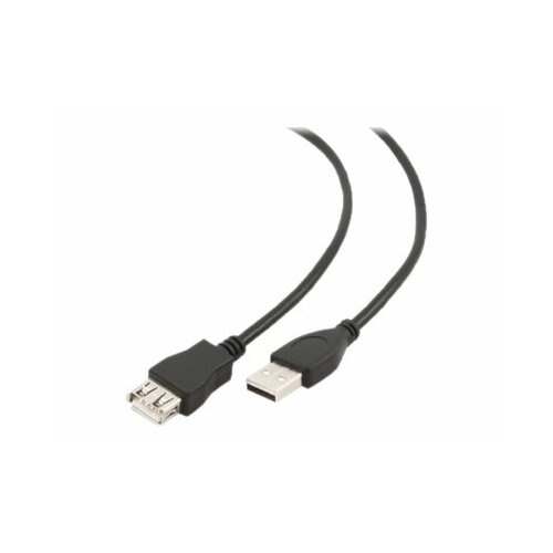 Kabel Gembird ( USB A - USB A F-M 3m czarny )